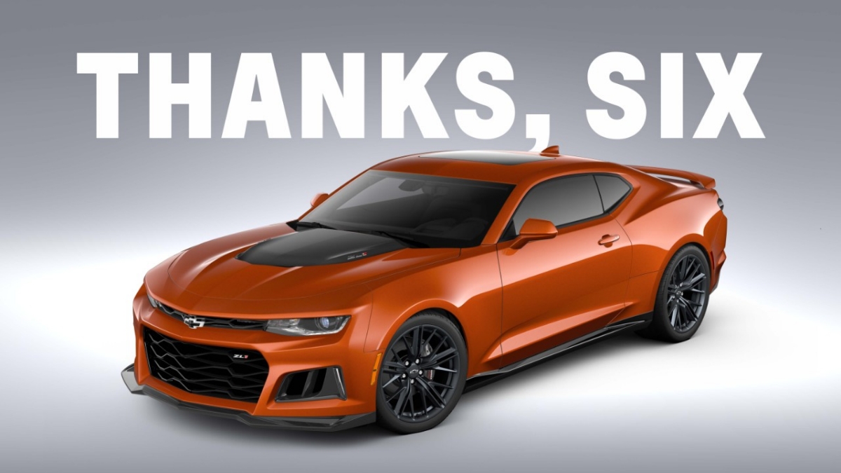 Sixth Generation Camaro Bows Out Chevrolet Announces Final Collector s Edition