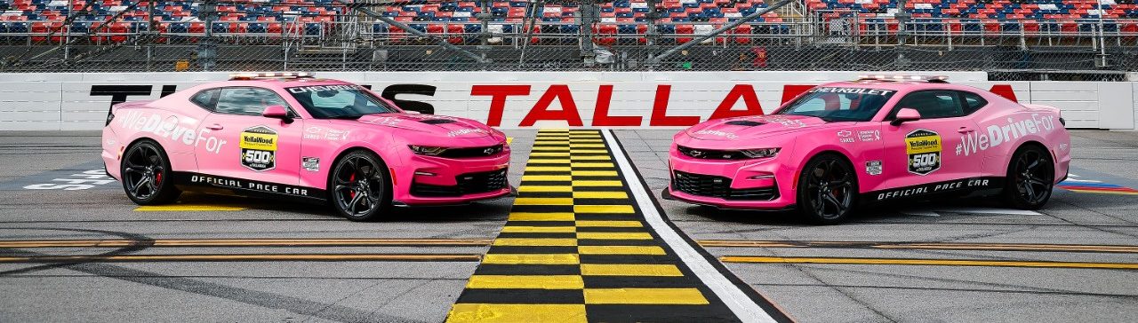 Chevy donates to breast cancer research at October NASCAR races