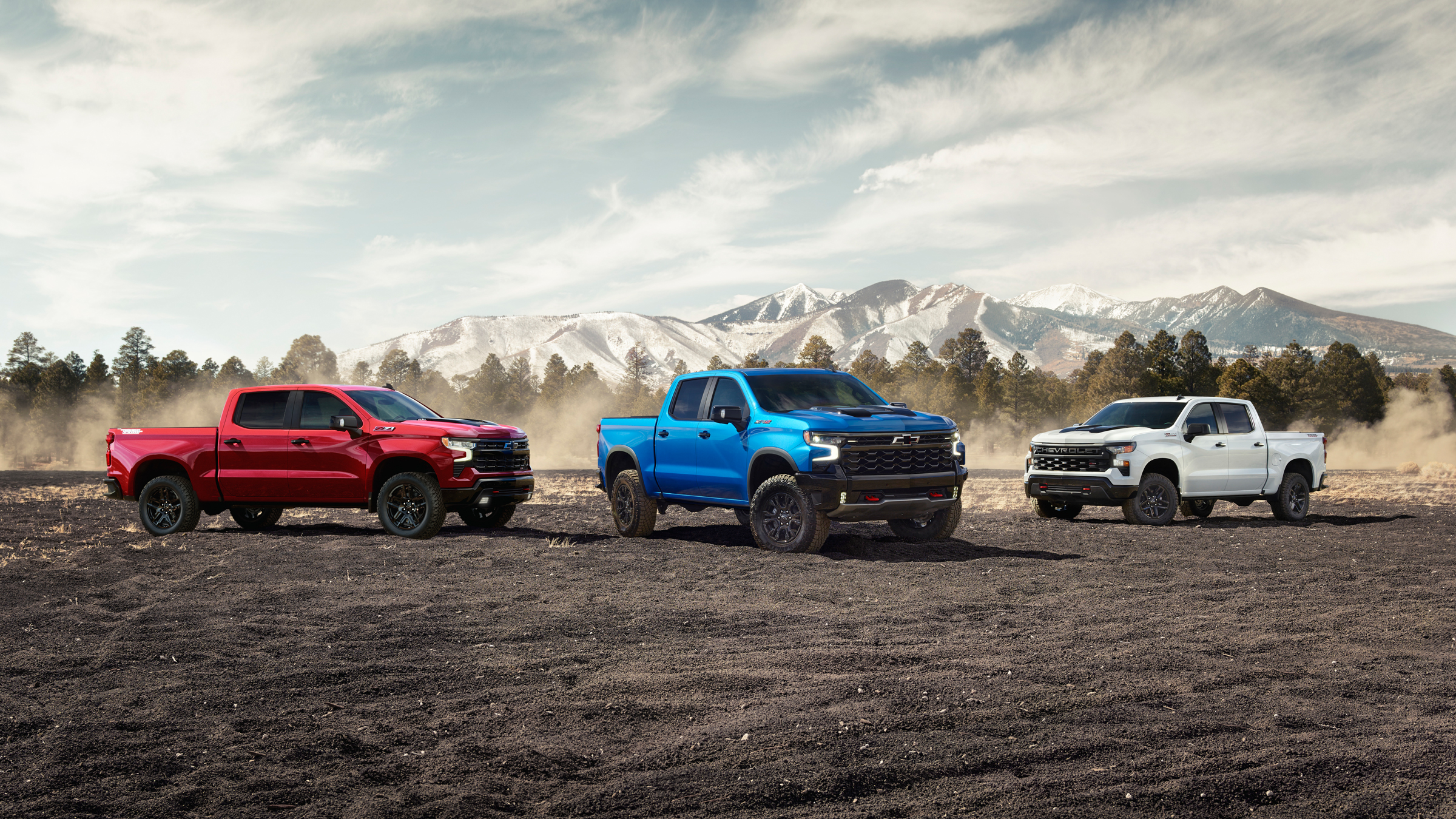 2025 Chevrolet Silverado Group Shot