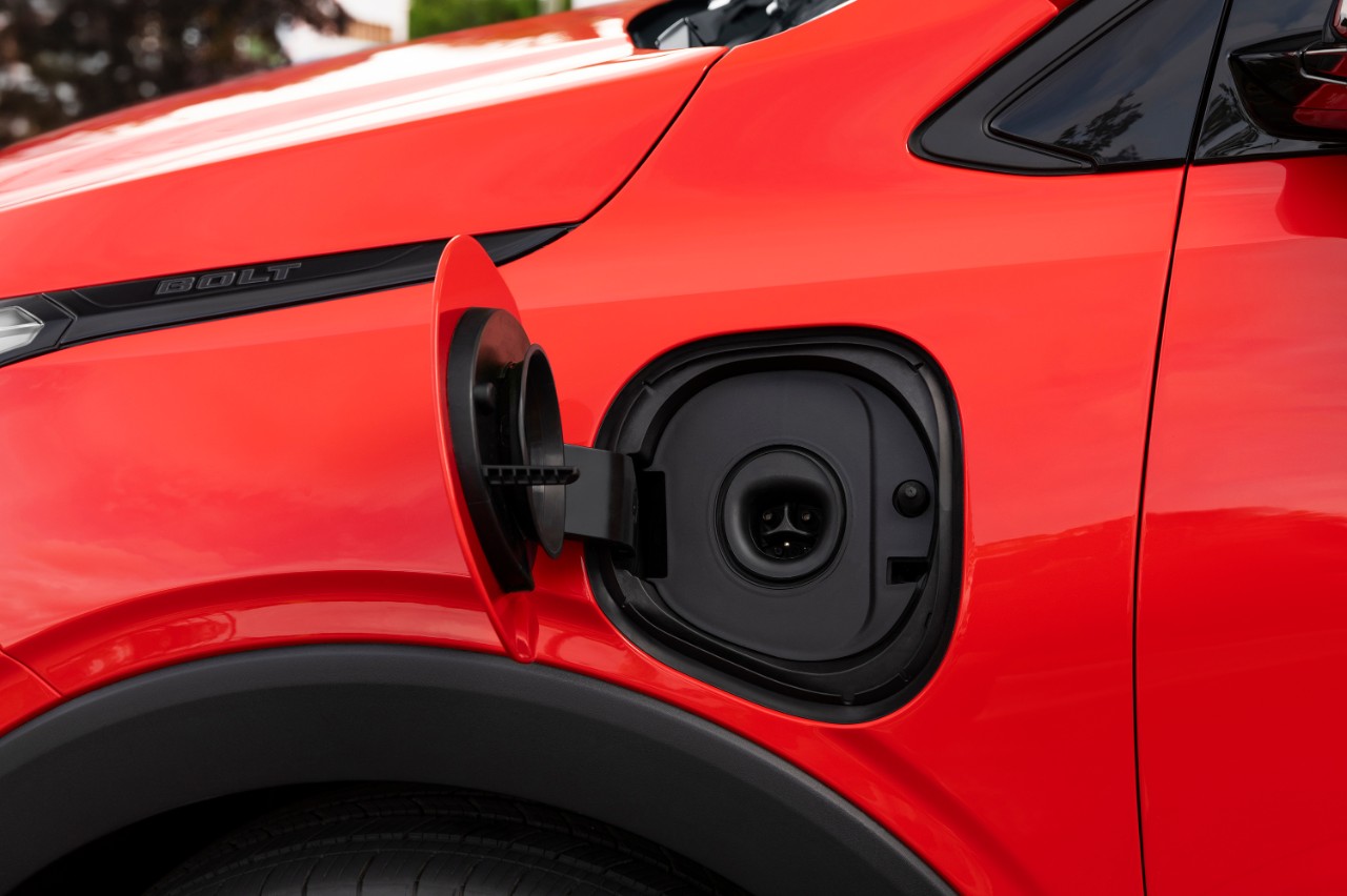 Native NACS Charging Port Introducing the 2027 Chevrolet Bolt
