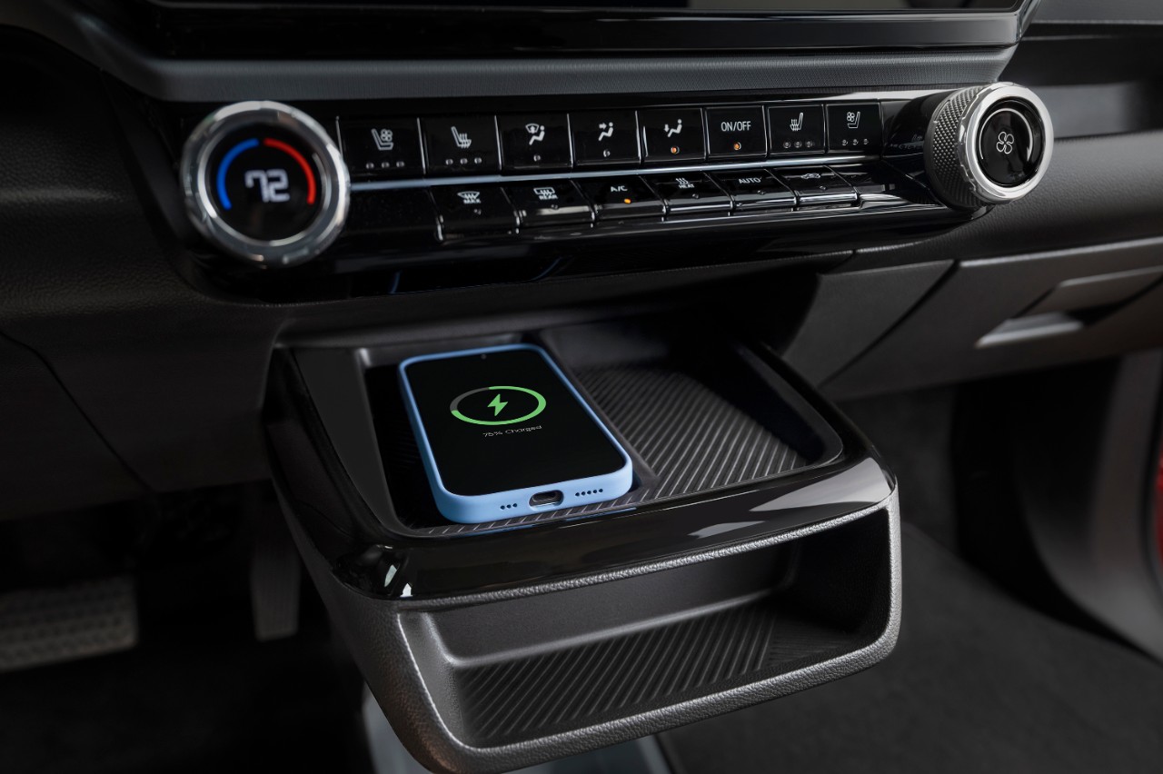 Wireless charging pad with phone Introducing the 2027 Chevrolet Bolt
