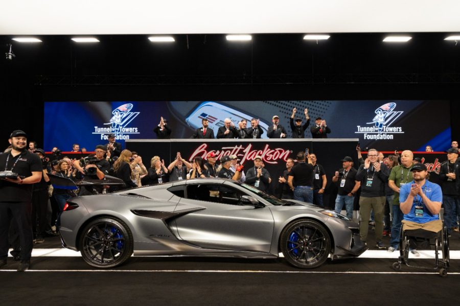 Corvette ZR1X charity auction
