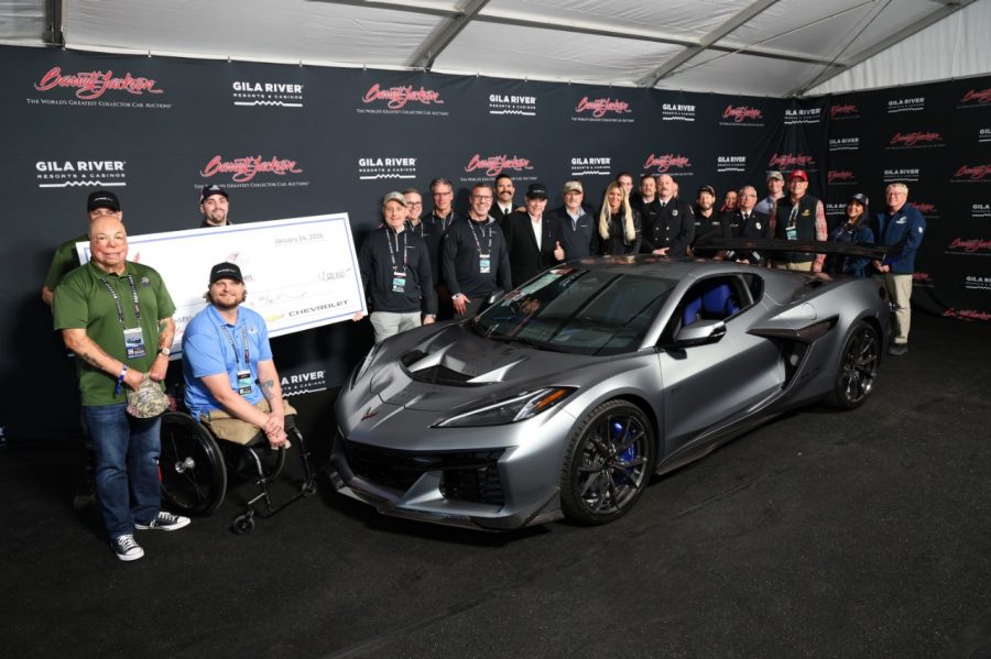 Corvette ZR1X charity auction