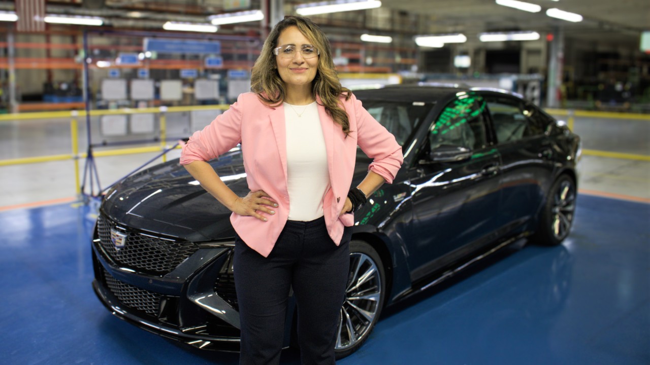 Stepping up: April Rios’ journey through GM