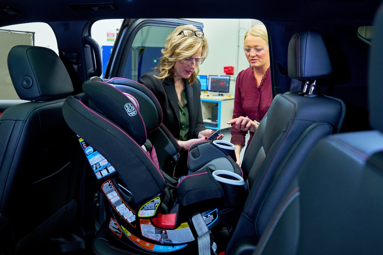 Chevrolet Suburban with family