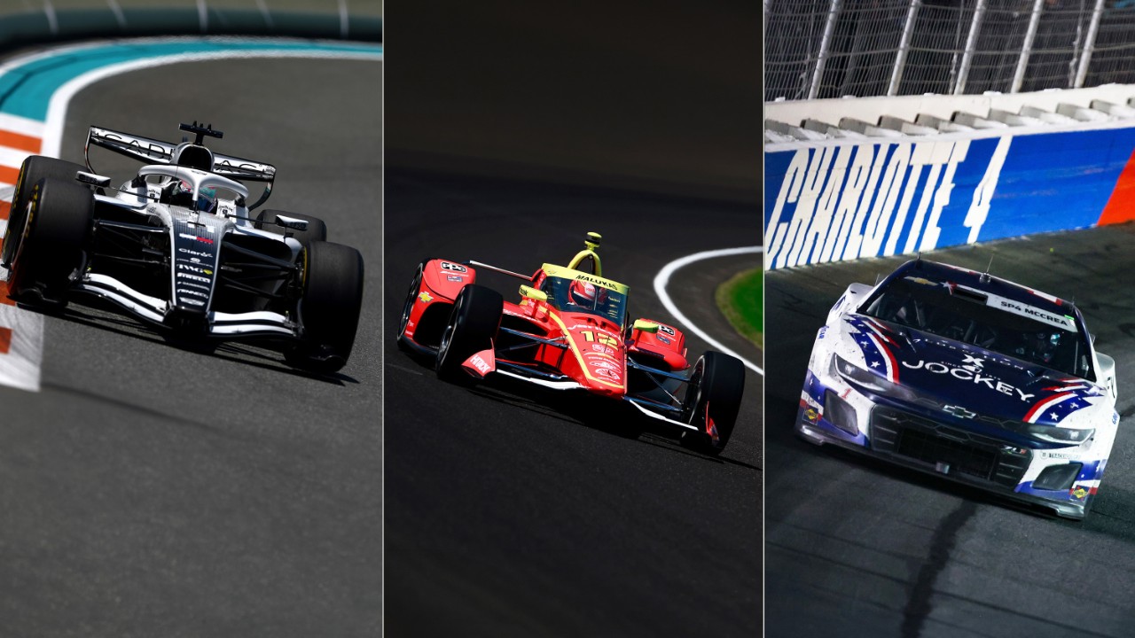 F1, NASCAR, IndyCar