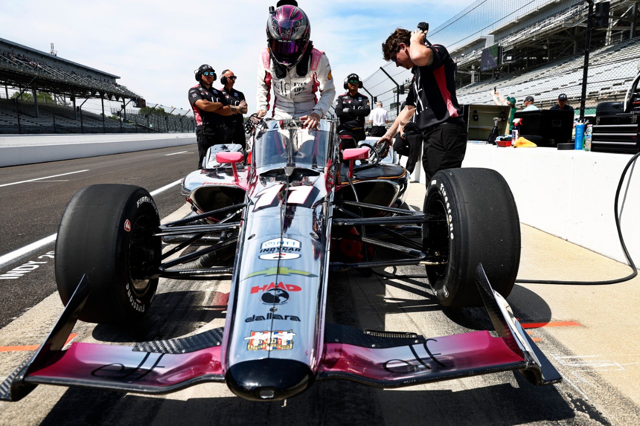 Katherine Legge at Indianapolis