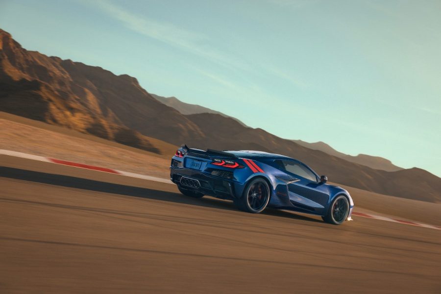 2027 Corvette Grand Sport in Admiral Blue Metallic