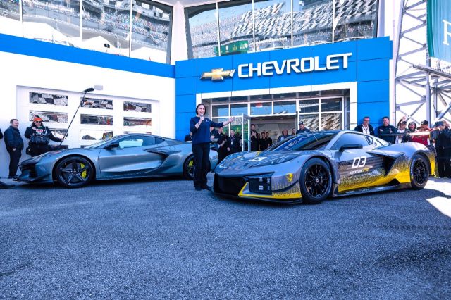 Corvette Z06 GT3.R Racecar Unveiled