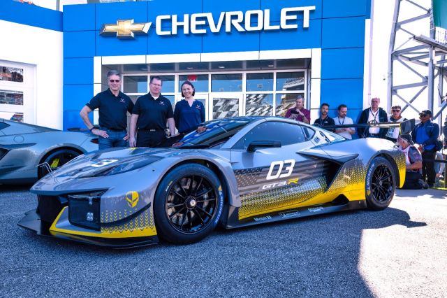 Corvette Z06 GT3.R Racecar Unveiled