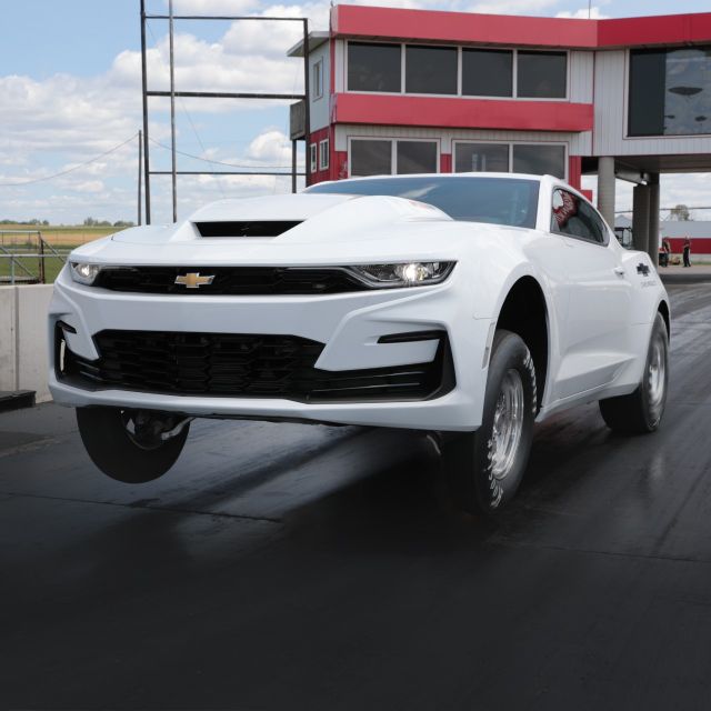 2022 Chevrolet COPO Camaro. Professional Driver. Closed course.